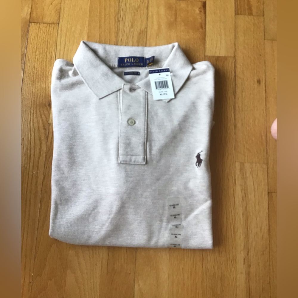 NWT Polo Ralph Lauren Men's Cotton Classic  Fit Mesh Polo shirt XL